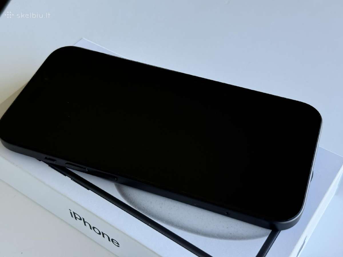 iPhone 15 geros būklės su gera baterija 85 - nuotraukos Nr. 2