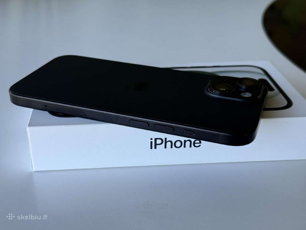 iPhone 15 geros būklės su gera baterija 85 - nuotraukos Nr. 10