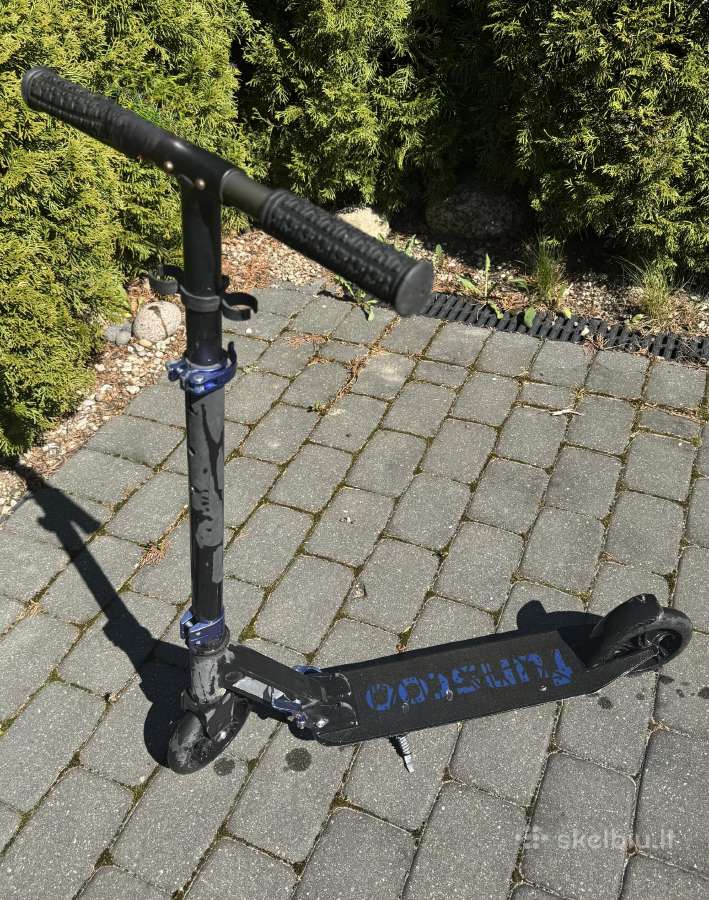 Paspirtukas Funscoo City Scooter 145 Black/blue