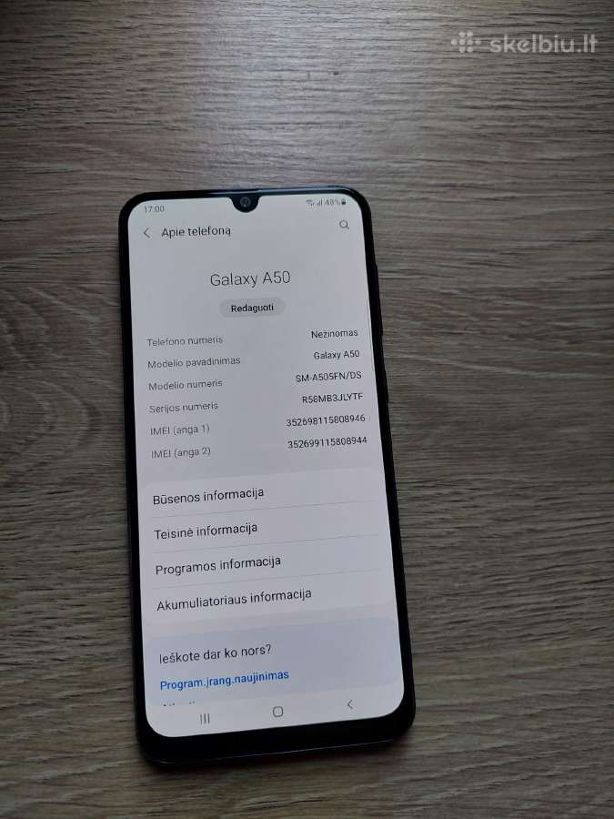Samsung galaxy a50