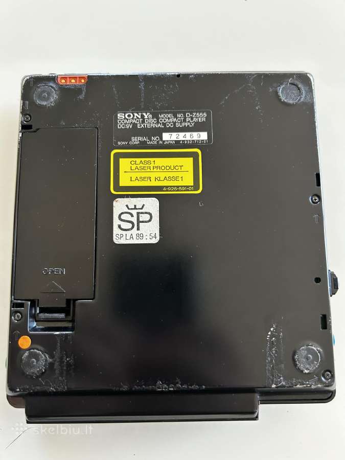 Sony Discman D-z555 - nuotraukos Nr. 3