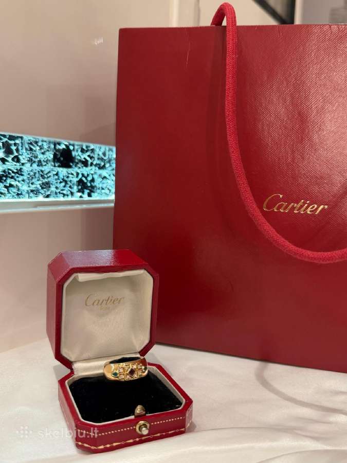 Cartier 18k Byzantine žiedas - nuotraukos Nr. 6