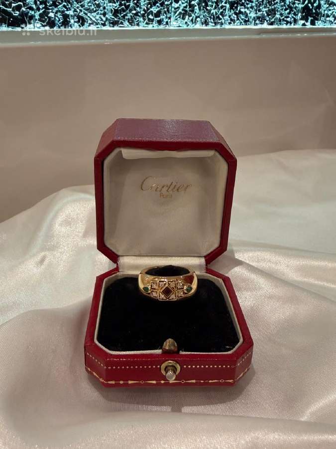 Cartier 18k Byzantine žiedas - nuotraukos Nr. 3