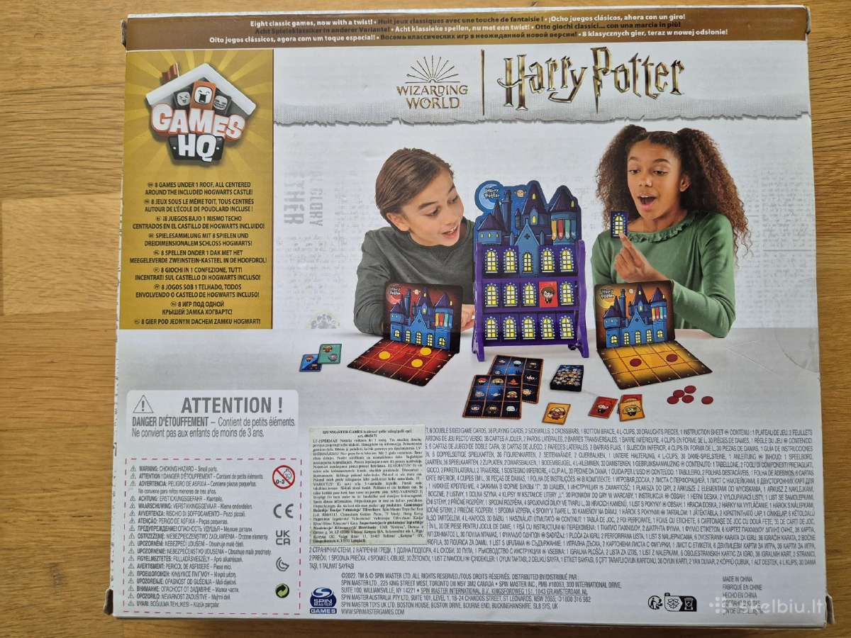 Stalo žaidimas Harry Poter Wizarding World - nuotraukos Nr. 2