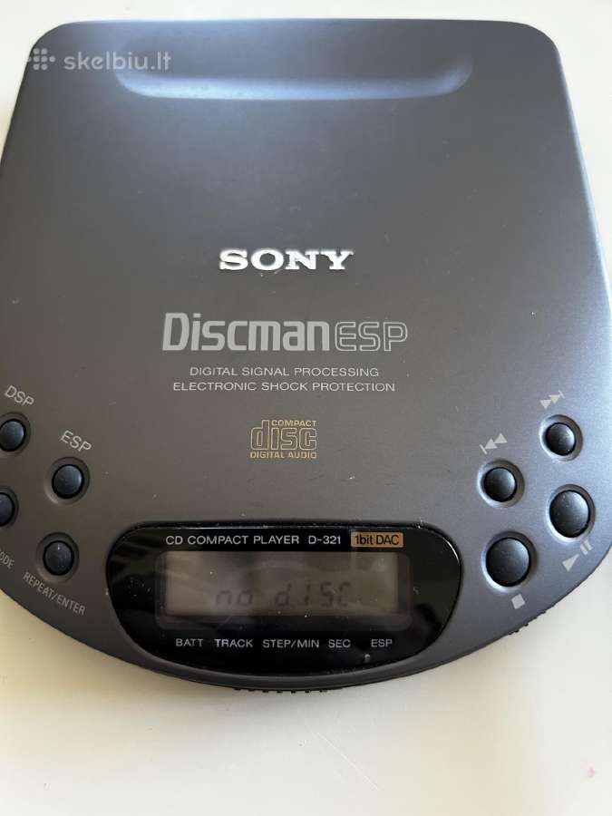 Sony discman CD grotuvas d-321