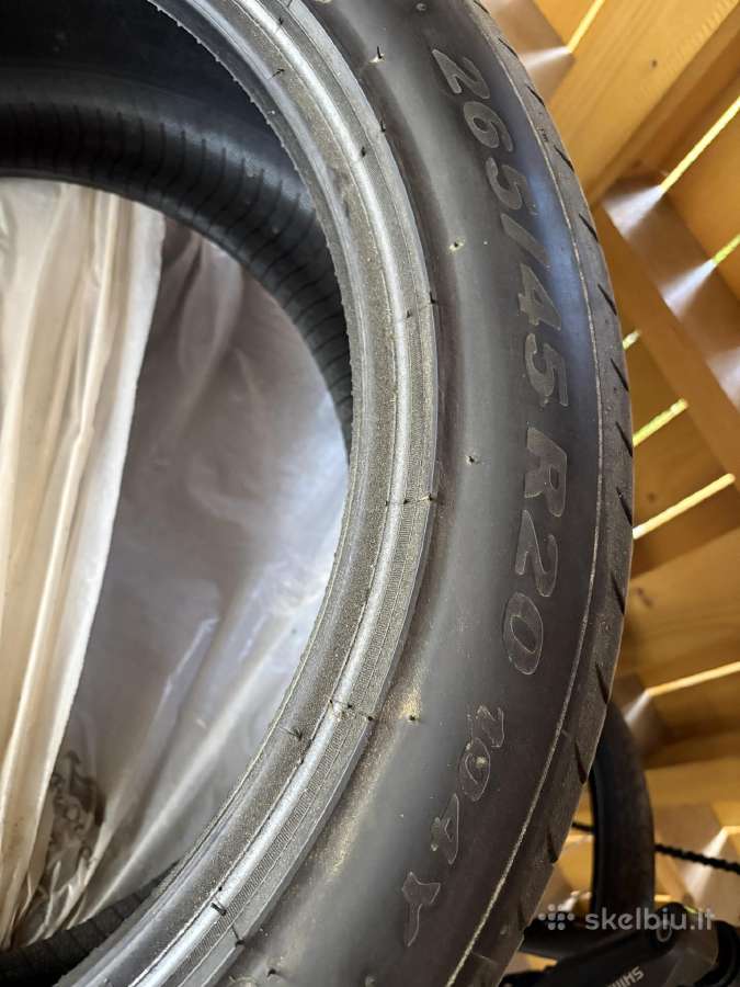265/45r20 Pirelli vasarinės pigiai