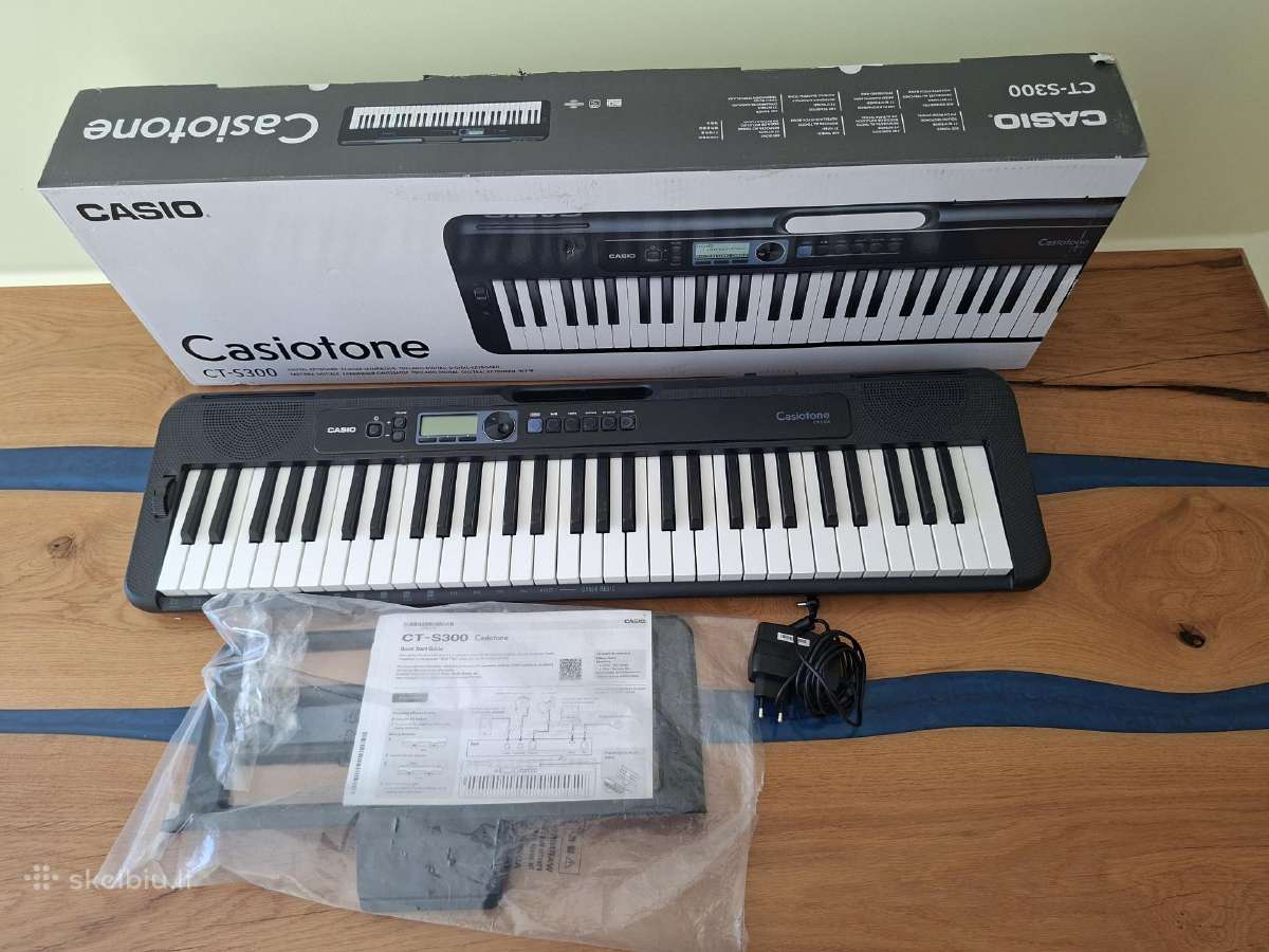 Sintezatorius Casio Ct-s300 - nuotraukos Nr. 2