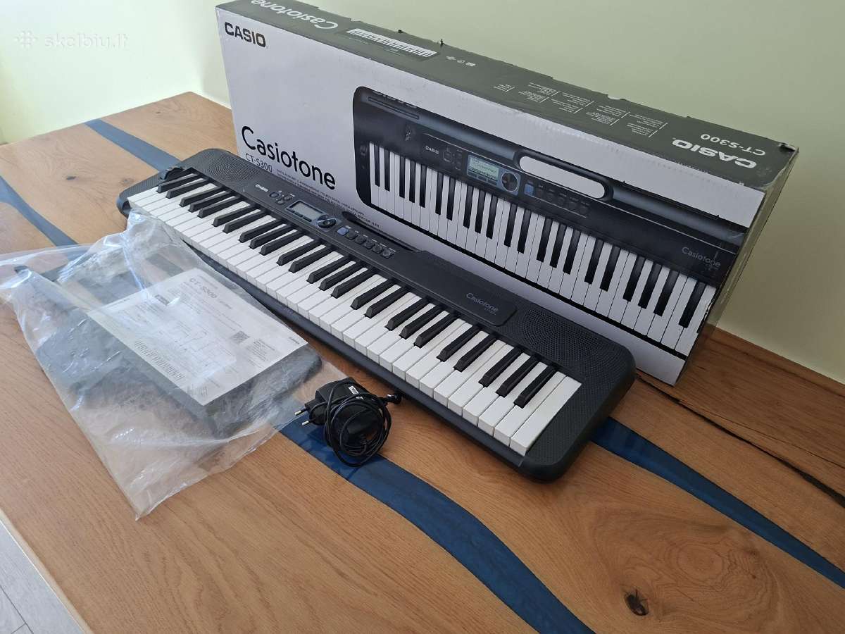 Sintezatorius Casio Ct-s300 - nuotraukos Nr. 3