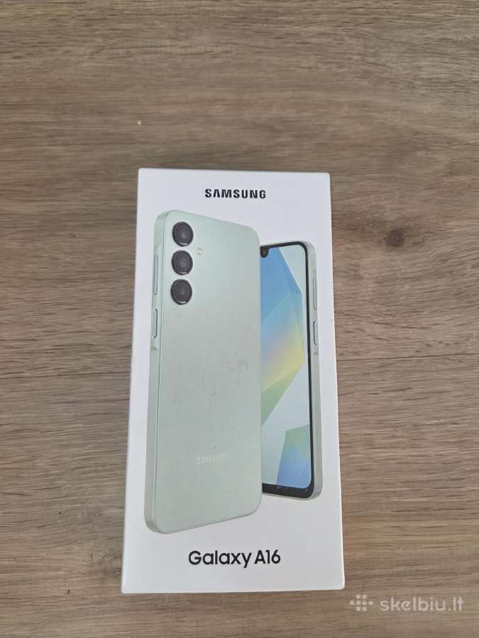 Samsung Galaxy A16 128gb/4gb gray telefonas