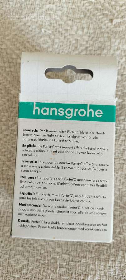 Laikiklis dušo galvutei Hansgrohe Porter C - nuotraukos Nr. 2