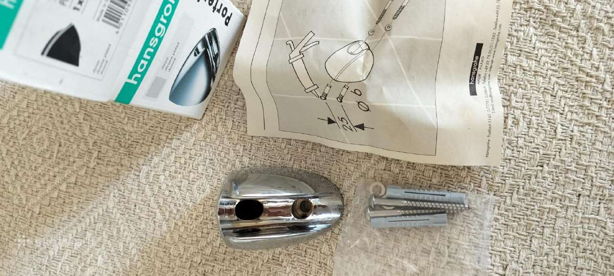 Laikiklis dušo galvutei Hansgrohe Porter C - nuotraukos Nr. 4