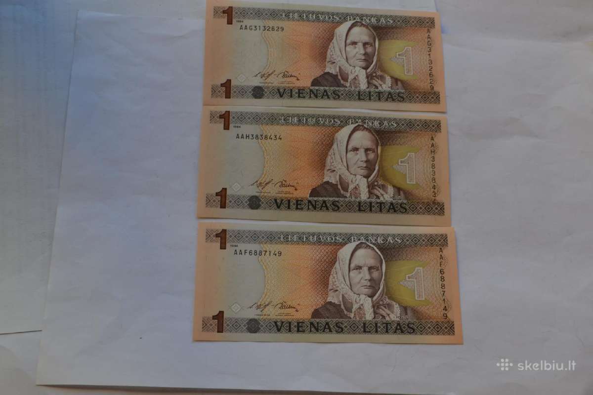 1 Litas Unc