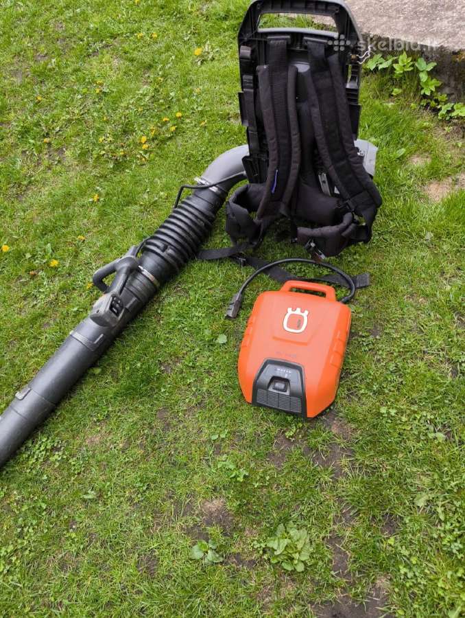 Husqvarna galingas akumuliatorinis pustuvas