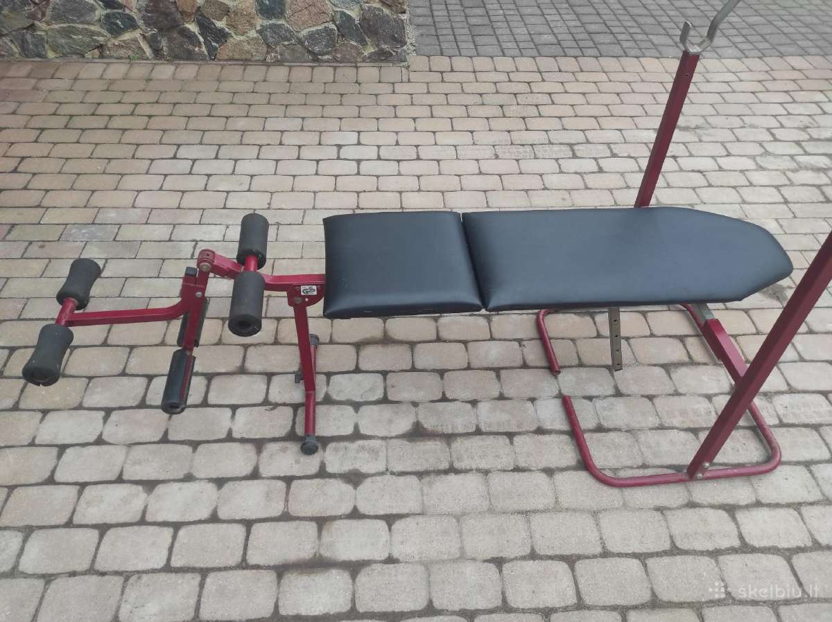 Štangos spaudimo suoliukas