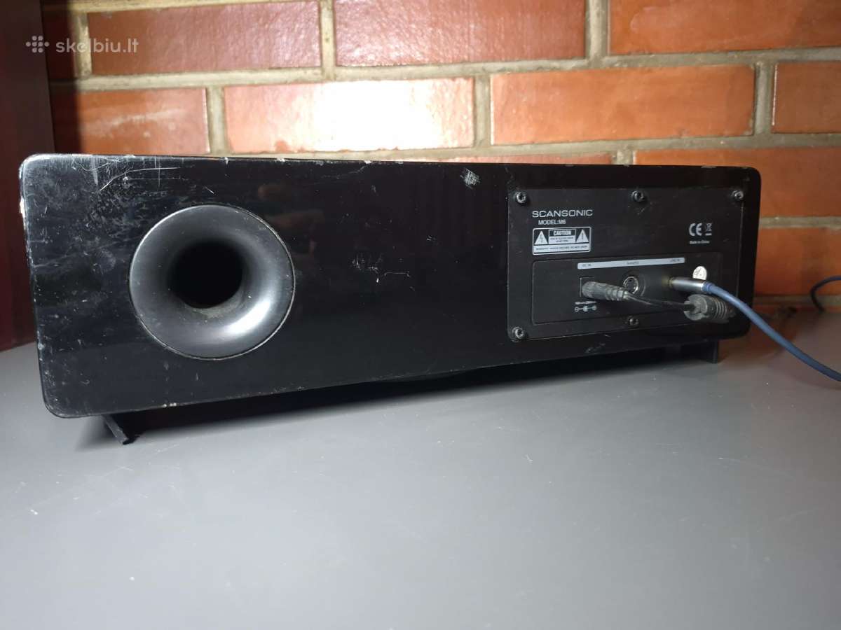 Scansonic M6 kolonėlė su Aux - nuotraukos Nr. 4