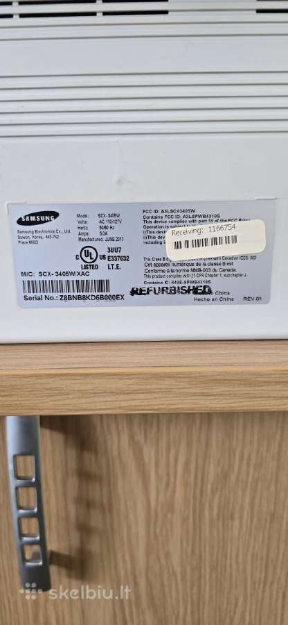 Samsung lazerinis printeris - nuotraukos Nr. 3