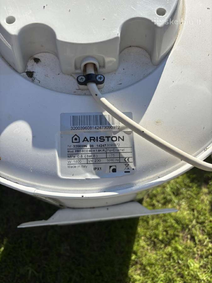 Ariston boileris 75 litru - nuotraukos Nr. 2