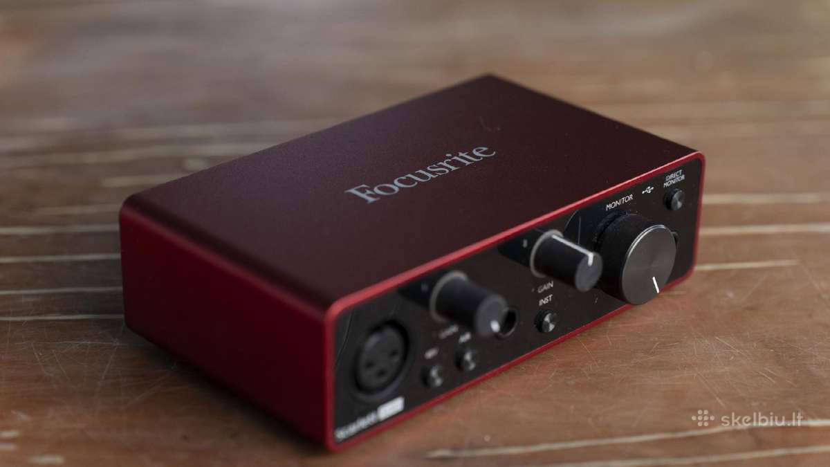 Focusrite Scarlett Solo 3gen