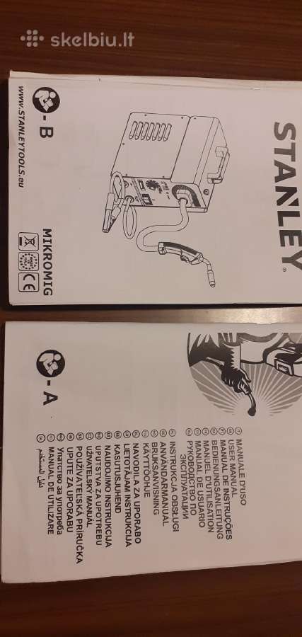 Naudotas Stanley suvirinimo aparatas Mikromig - nuotraukos Nr. 13