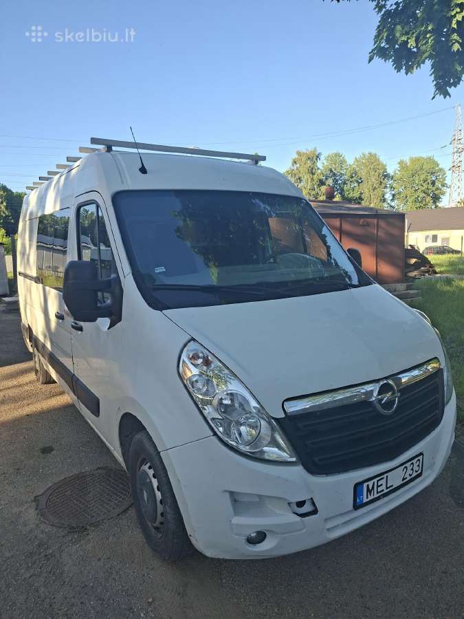 Opel movano keleivinis mikroautobusas