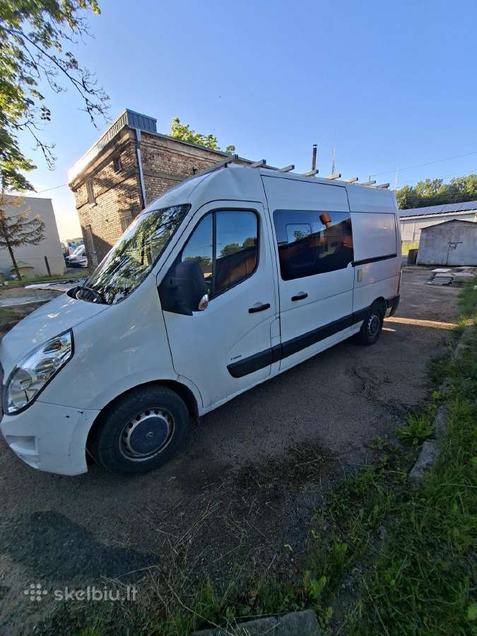 Opel movano keleivinis mikroautobusas - nuotraukos Nr. 2