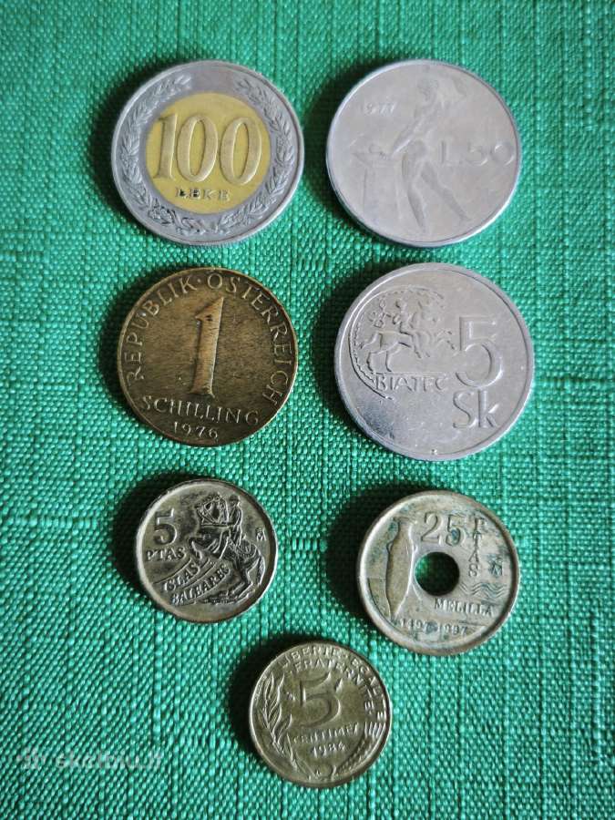 Europos įvairių šalių monetos (1) - nuotraukos Nr. 8