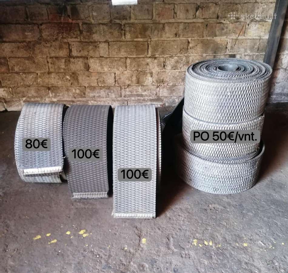 Naudoti John Deer preso diržai