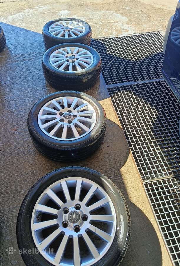 Opel Originalūs R16 Ratlankiai Su Padangon