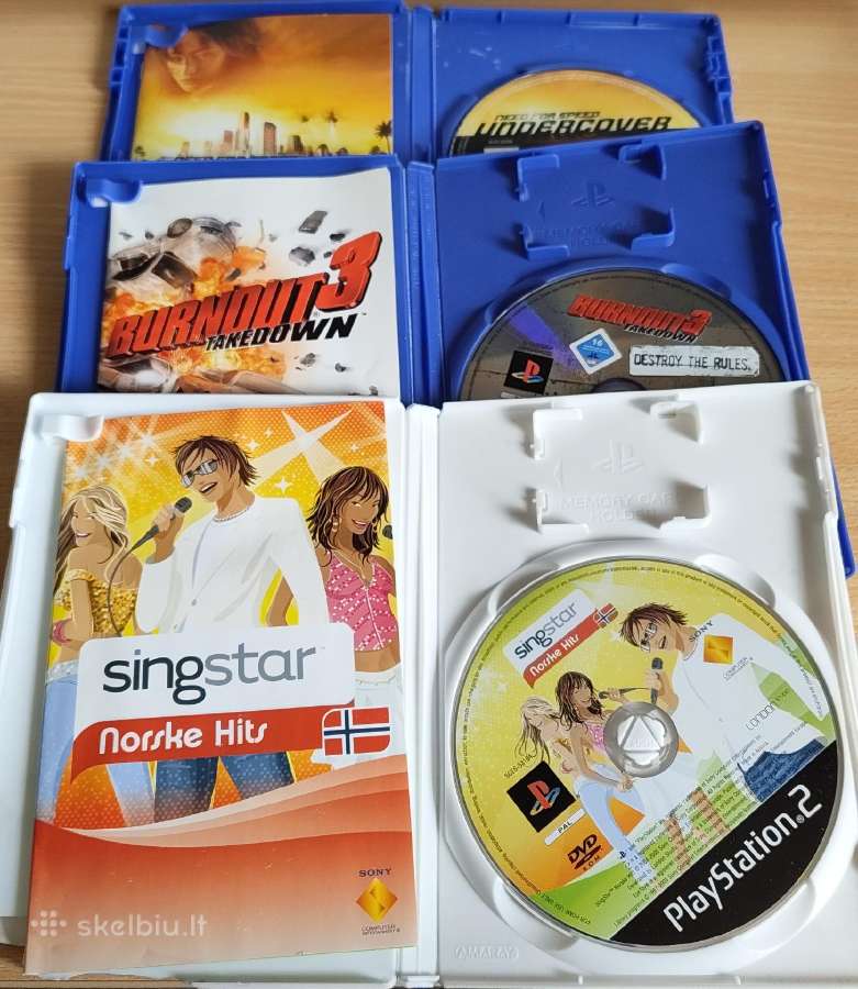 Ps2 Žaidimai - nuotraukos Nr. 2