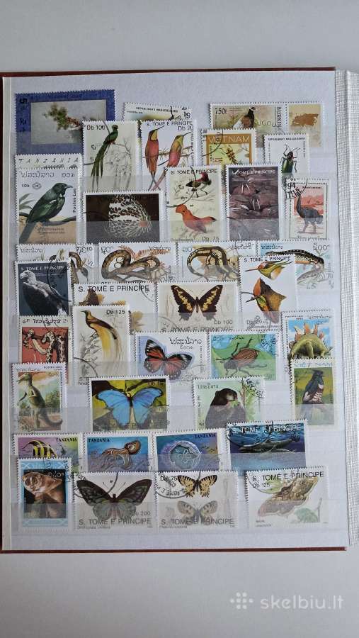 Gyvūnija ->Pasaulio pašto ženklai ->World stamps<- - nuotraukos Nr. 4