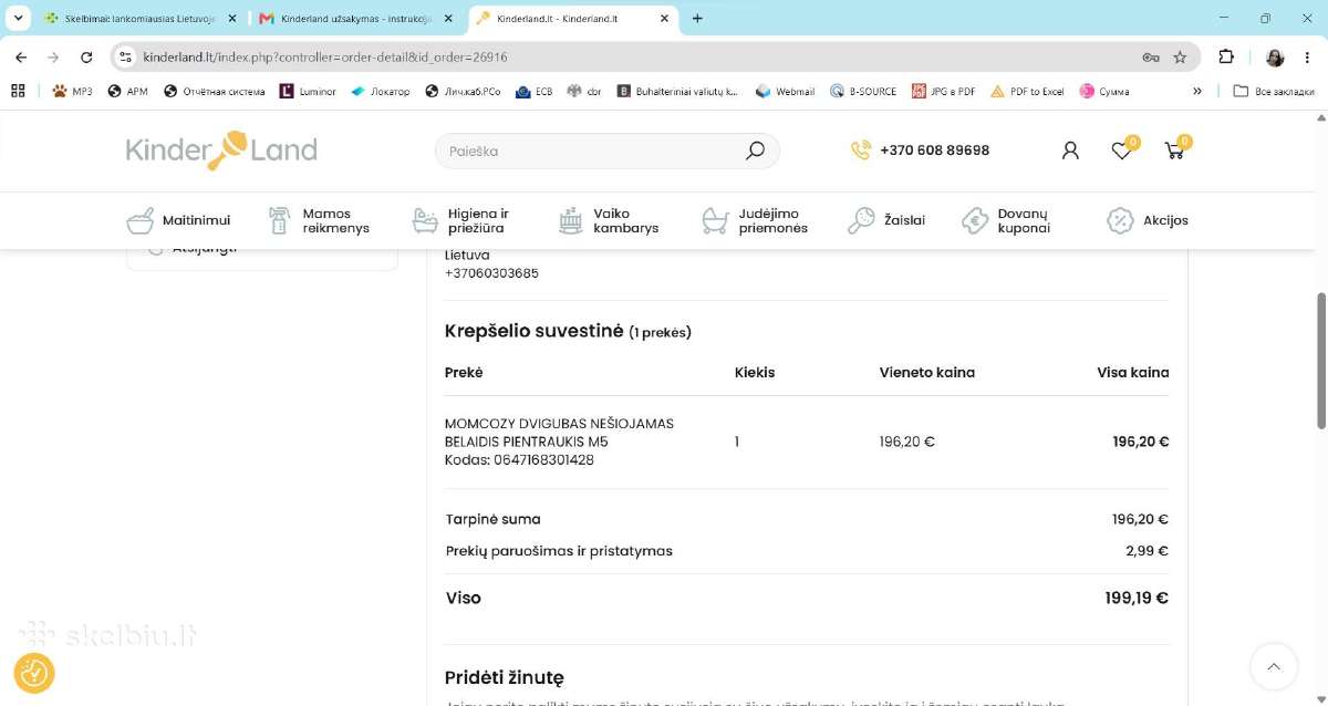 Momcozy M5 dvigubas belaidis pientraukis - nuotraukos Nr. 5