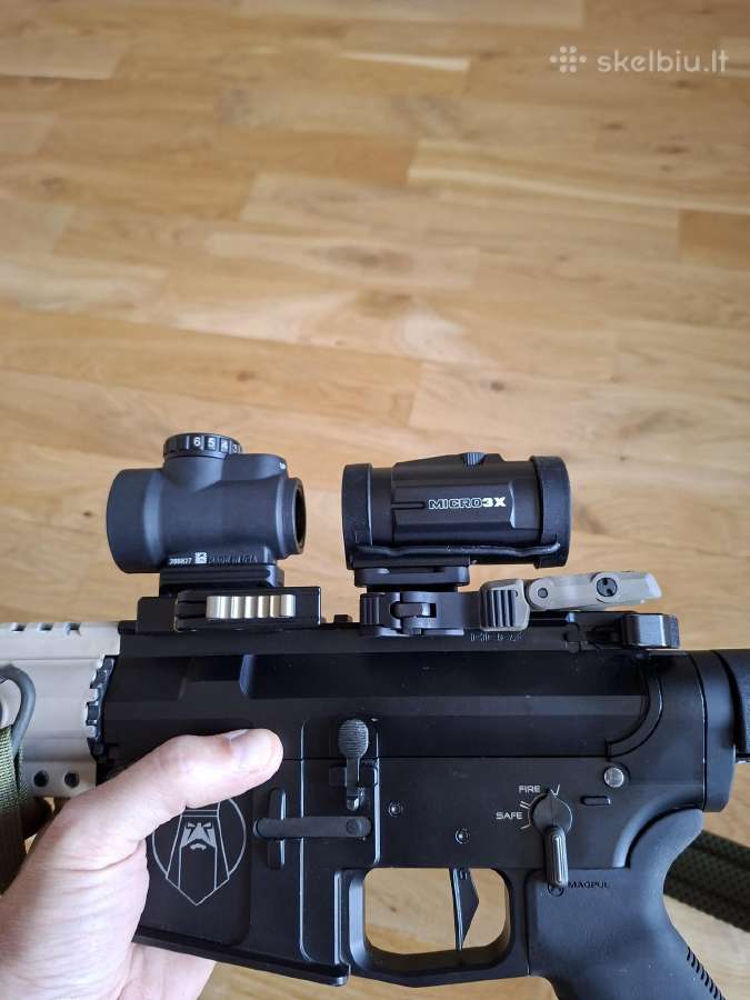 Trijicon Mro kolimatorius + Vortex Micro 3x