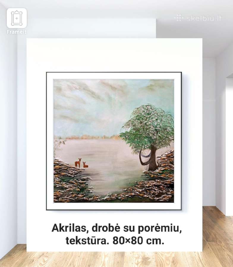 Originalus paveikslas ,Ryto kuždesiai"
