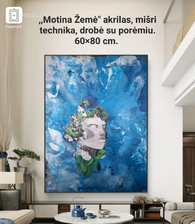 Originalus paveikslas ,Motina žemė"