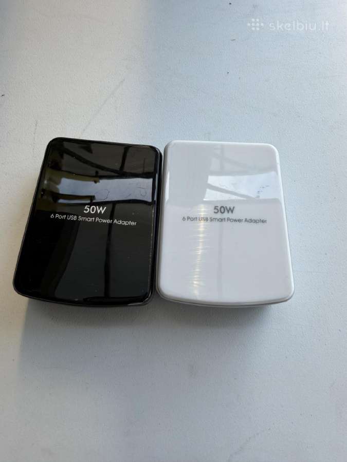 Linocell Usb įkrovimo stotelė 6 jungtys