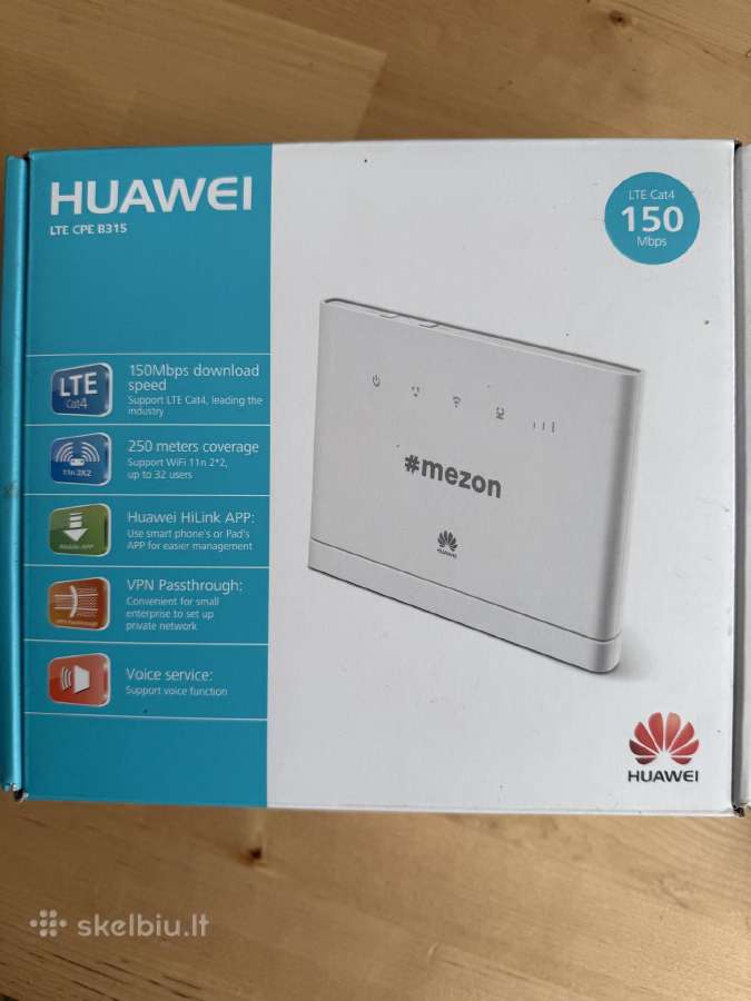 Maršrutizatorius Huawei B315 Lte Cpe