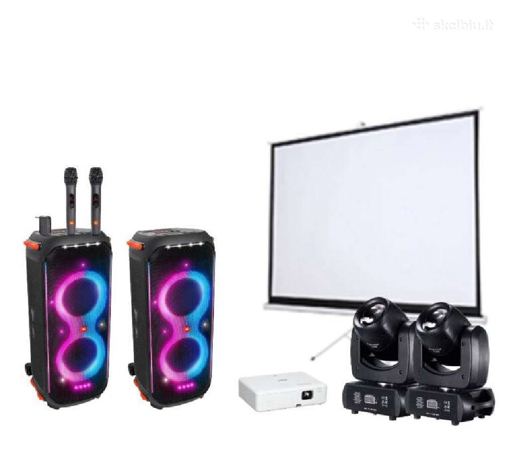 Jbl Partybox garso kolonėlių nuoma Vilniuje - nuotraukos Nr. 3