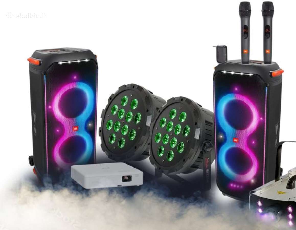 Jbl Partybox garso kolonėlių nuoma Vilniuje - nuotraukos Nr. 9
