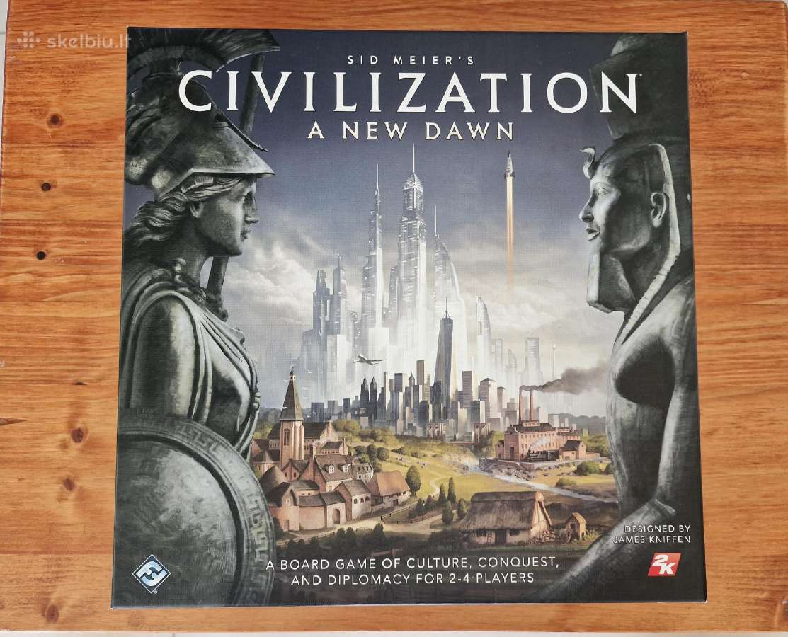 Stalo žaidimas "Civilization: A New Dawn"
