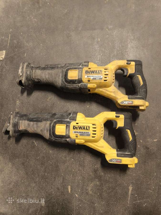Dewalt Dcs388 54v Flexvolt Tiesiniai pjuklai