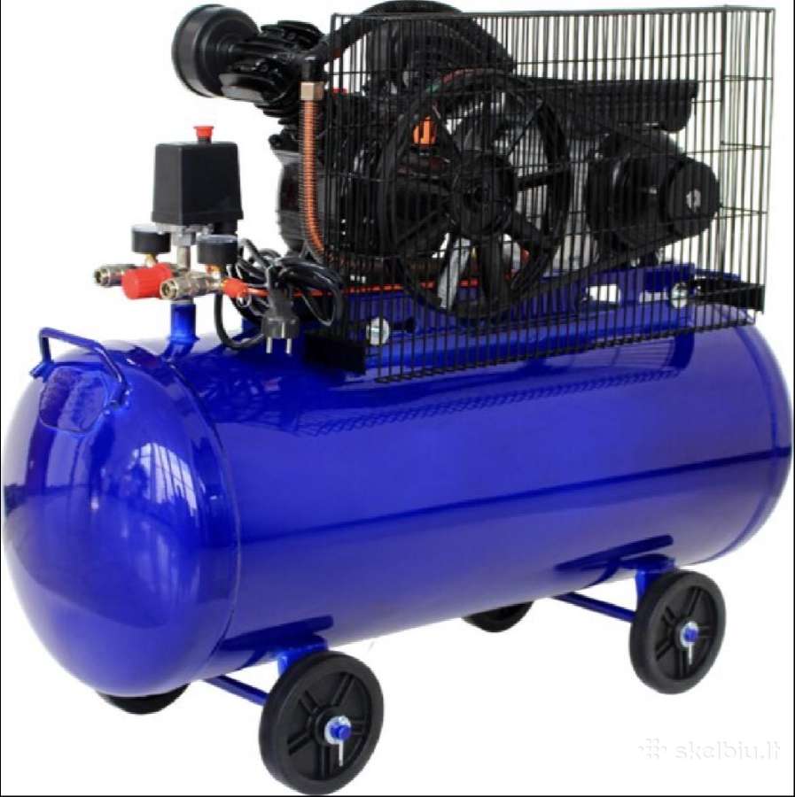 Alyvinis kompresorius 100 l, 480l/min, 3kw Kd4054 - nuotraukos Nr. 2