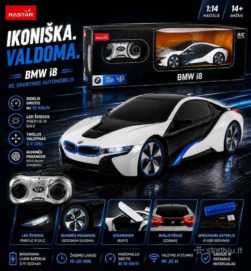 Nuotolinio valdymo pultu valdomi auto - nuotraukos Nr. 4
