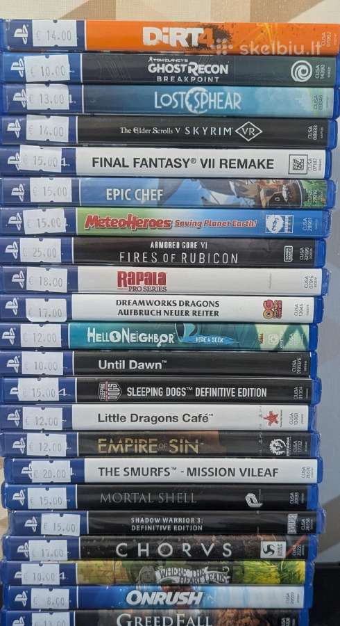 Gal tave sudomins Playstation žaidimai - nuotraukos Nr. 5