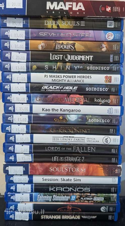 Gal tave sudomins Playstation žaidimai - nuotraukos Nr. 7