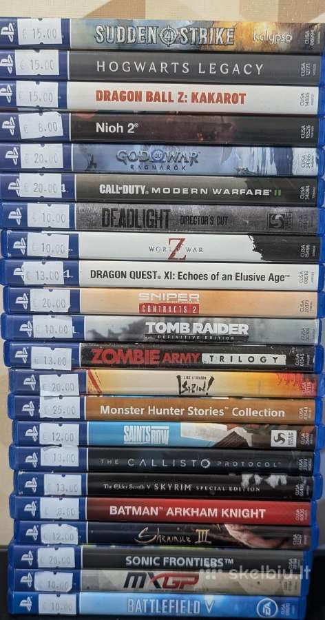 Gal tave sudomins Playstation žaidimai - nuotraukos Nr. 8