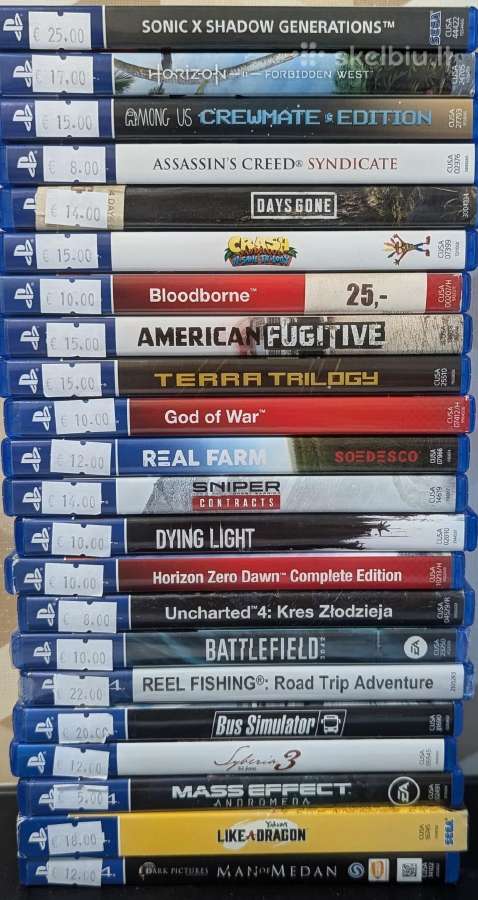 Gal tave sudomins Playstation žaidimai - nuotraukos Nr. 14