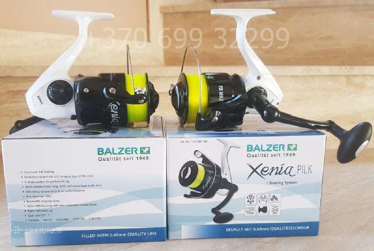Balzer Xenia Pilk 160 ritė su užvyniotu valu
