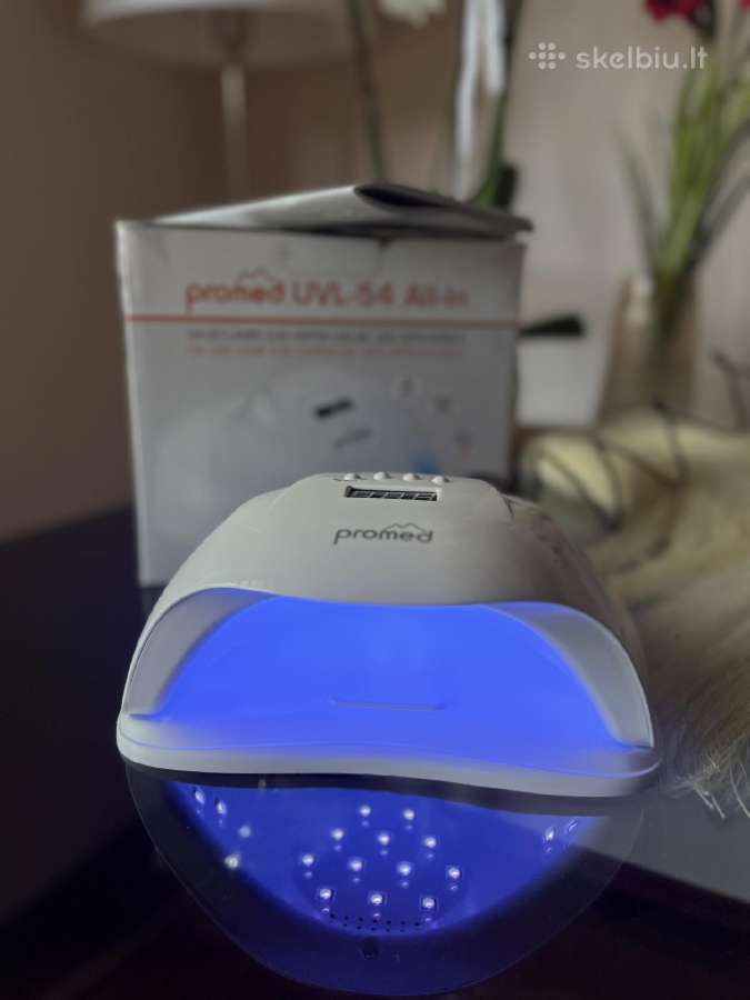 Uv/LED nagų lempa geliniam lakui ir akrilui - nuotraukos Nr. 2