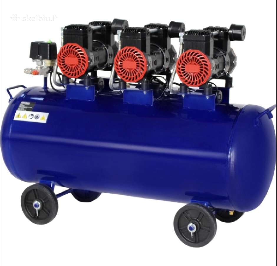 Bealyvis kompresorius 100l Kraft&dele Kd4094 6000w - nuotraukos Nr. 3