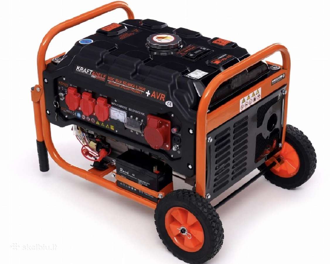 Trifazis elektros generatorius 3500 W Kd163